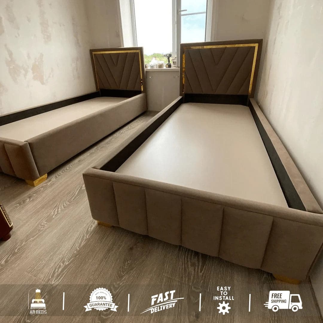 Orbit Bed with Optional Ottoman - ADBEDS #B56
