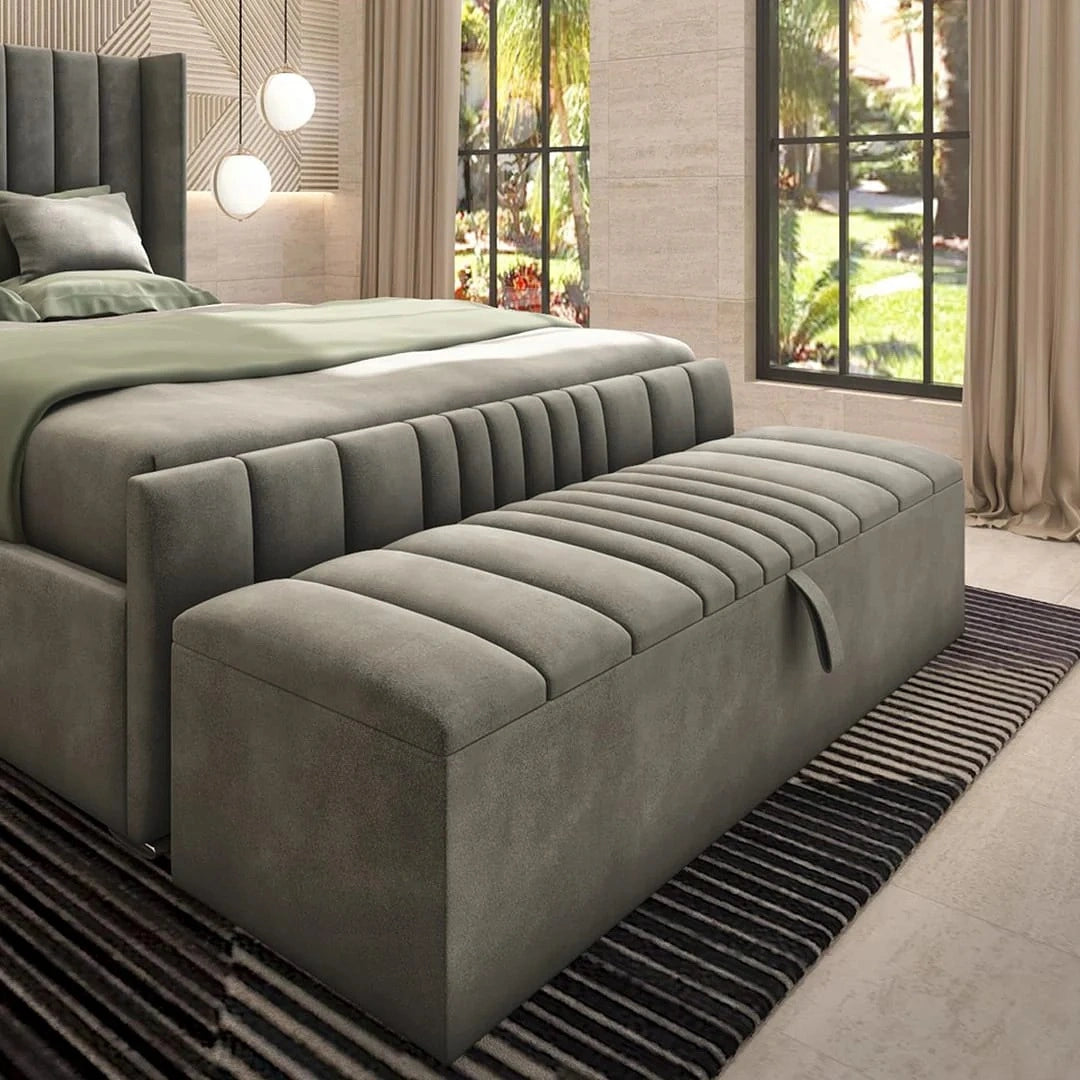 Manhattan Style Blanket Box - ABBEDS OB5