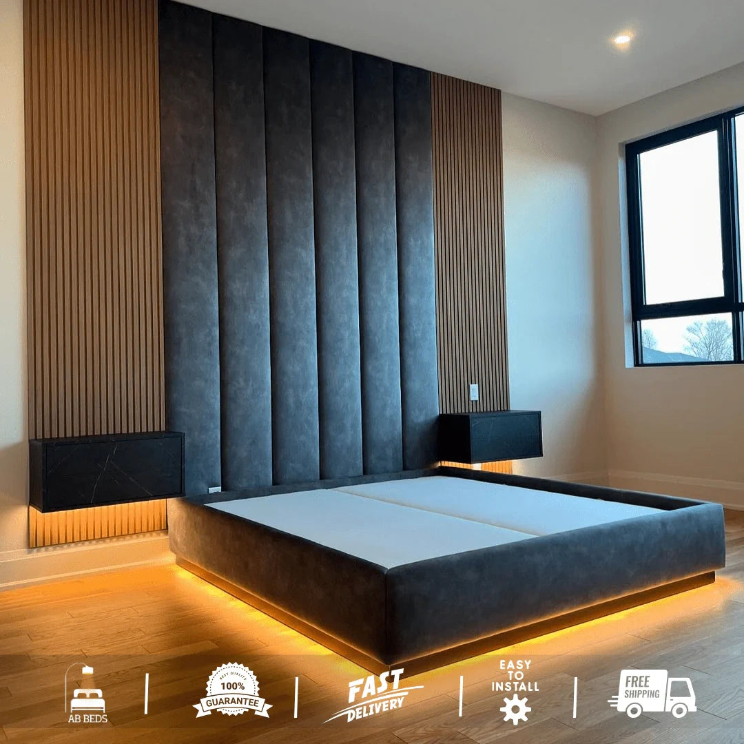 Acadia Designer Wall Panel Bed - ABBEDS #B73